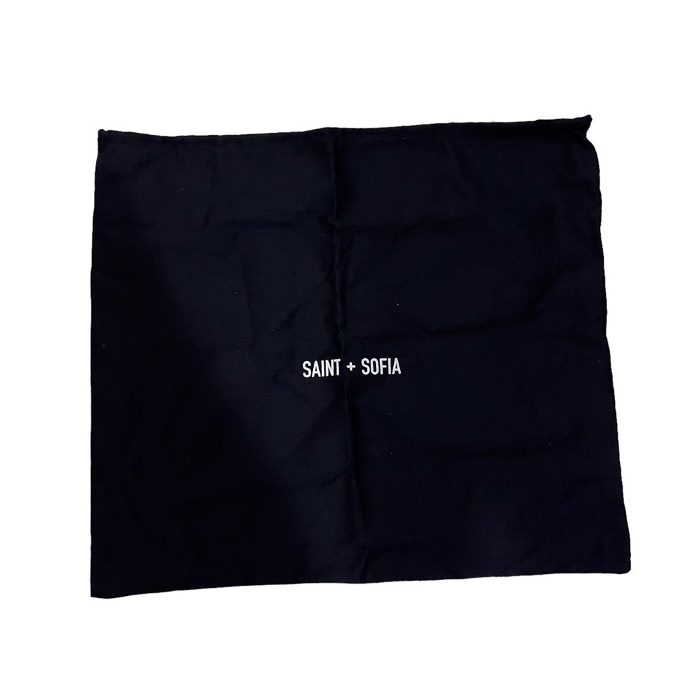 Saint + Sofia Marina Quilted Shopper Bag Black Travel Bag Internal Bag Straps - Picture 7 of 12